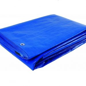 Тент ПВХ 500 гр/м2, размер 4×4м с люверсами