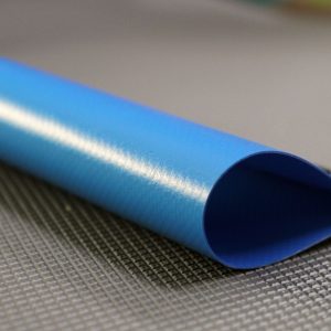 Тентовая ткань ПВХ Panama оптом 900 гр/м2, размер 3х50м голубой (Ral 5015)